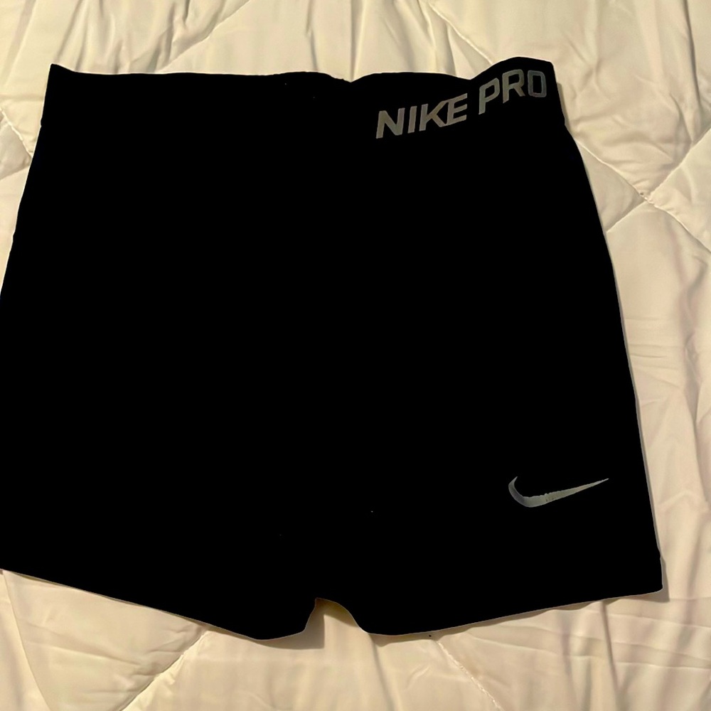Nike Pro Navy Blue biker shorts